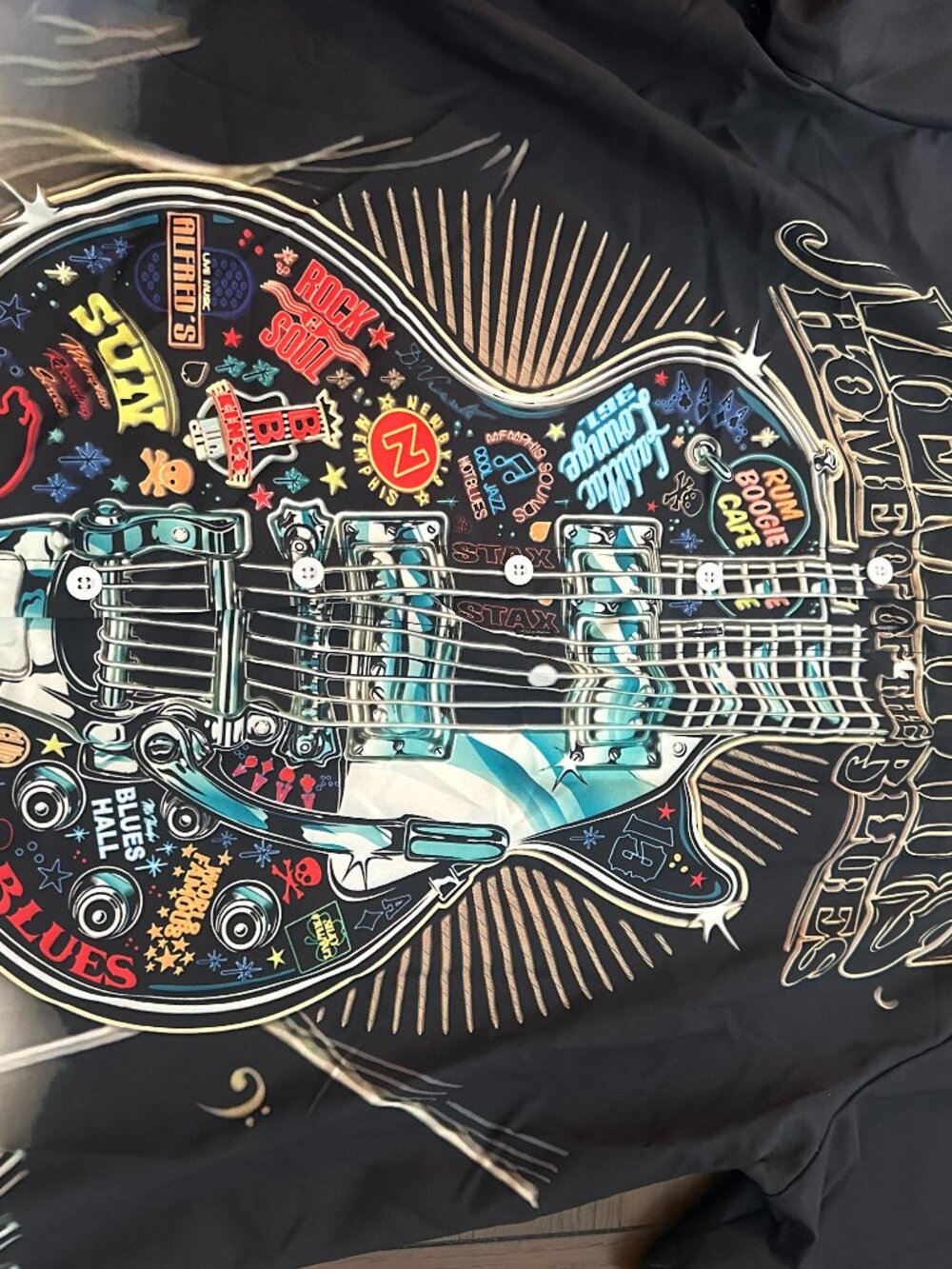 Fun Memphis shirt - Polyester